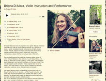 Tablet Screenshot of brianamusic.com